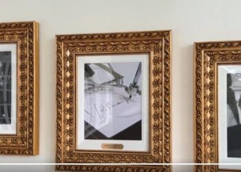 VIDEO/ Portreti i Biden zhduket nga Shtëpia e Bardhë – Trump vendos një mesazh thumbues