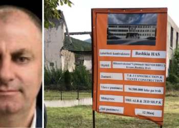 Punime skandaloze në rikonstruksionin e gjimnazit “Hasan Prishtina”, Julian Manahasa pronari i firmës që mori tenderin
