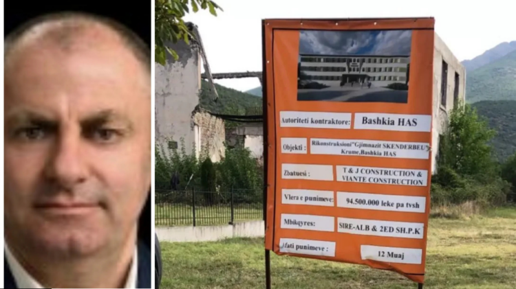 Punime skandaloze në rikonstruksionin e gjimnazit “Hasan Prishtina”, Julian Manahasa pronari i firmës që mori tenderin