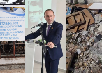 Kuçova kutërbon, Kreshnik Hajdari i ndan paratë e tenderit të WC-ve me Andon Kriston, ndërtuesin mashtrues