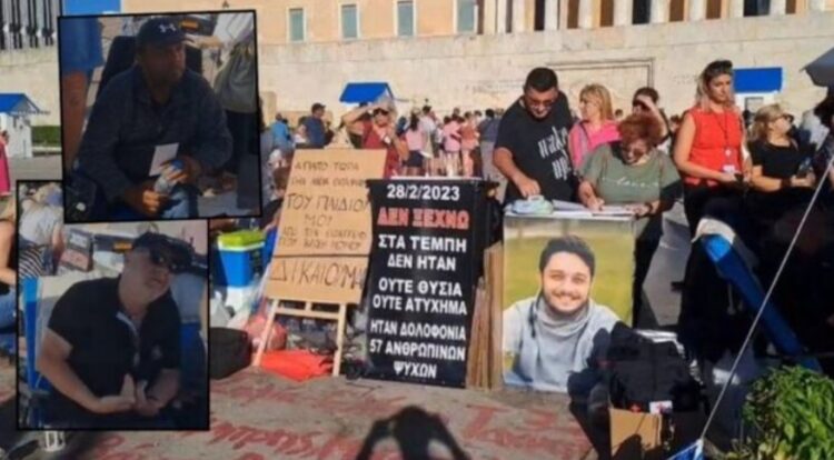 “Trupi im është në grevë, zemra ime në varr me djalin”, babai i Denis Ruçit në grevë urie para Parlamentit Grek: Dua të zbardhet e vërteta