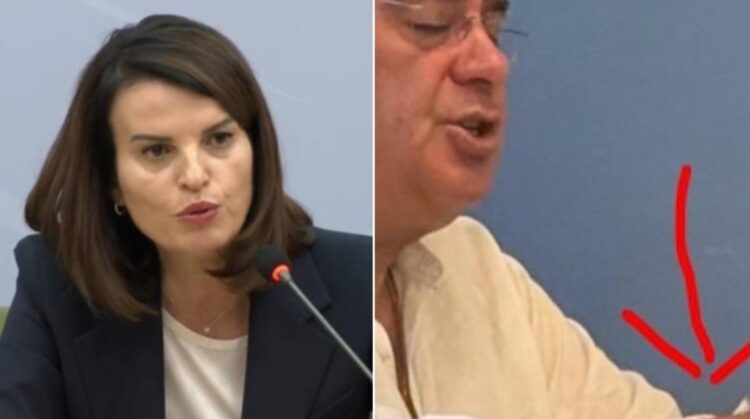 Shkarkoi zv.ministrin se pinte cigare, reagon Albana Kociu: Andi Mahila tymoste cigare në restorant, është shkelje e ligjit