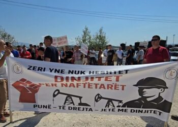 Naftëtarët e Bankers Petroleum paralajmërojnë: Do ta ndalim punën nëse s’ka marrëveshje të re