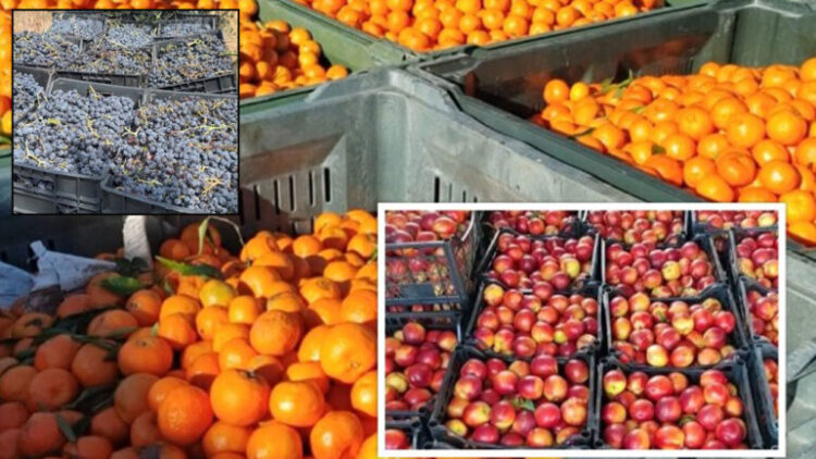 AKU: Pjeshkët dhe rrushi i importuar nga Greqia me pesticide mbi normën