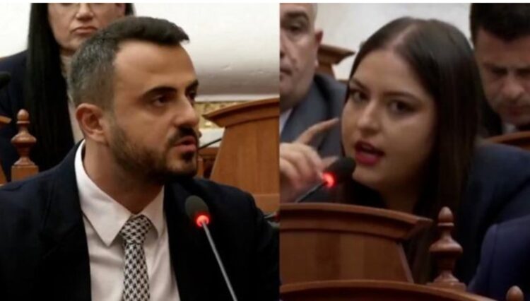 Përplasje në Kuvend mes Sara Milës dhe Besart Xhaferit: “Nga dole më e votuara në burg?” – “Ti s’e njeh garën, mandatin e ke falas”