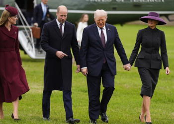 Trump mbërrin në Kështjellën Winsdor, ku do takohet me mbretin Charles