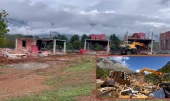 Rama çon fadromat në Tropojë, prishen bujtina të ndërtuara vite më parë