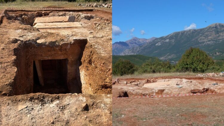 Zbulohet një varr antik i shekullit të III në Bulqizë, brenda gjenden sende personale