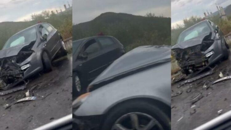 Aksident i rëndë në rrethrrotullimin e Cërrikut, plagosen 2 shoferët dhe 3 pasagjerë
