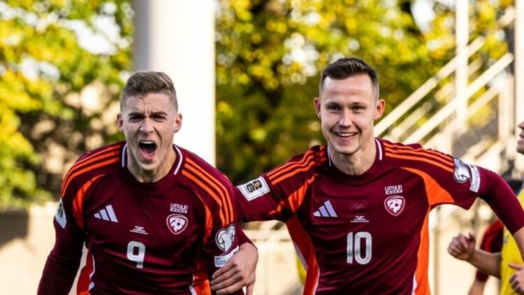 Grupi K/ Nuk ka fitues në duelin e rivalëve të Shqipërisë, Letonia dhe Andora në një barazim spektakolar