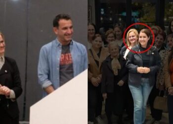 (VIDEO) E pandehur nga SPAK, Klotilda Bushka, menaxherja e dytë e Veliajt krah Manastirliut duke mbledhur vota