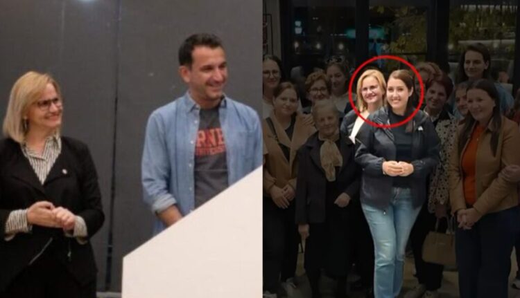 (VIDEO) E pandehur nga SPAK, Klotilda Bushka, menaxherja e dytë e Veliajt krah Manastirliut duke mbledhur vota