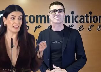 Linda Karçanaj i dhuron Gentian Likajt kontratën 355 MLN lekë për sistemin e Sigurisë Ushqimore