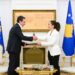Presidentja Vjosa Osmani mandaton Albin Kurtin për formimin e Qeverisë së re