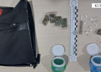 Me celular, kokainë e kanabis në makinë – policia i prish planin 24-vjeçarit në Laç