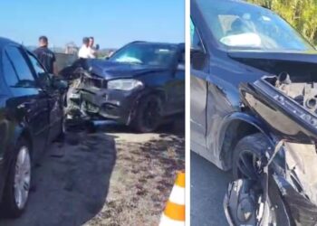 Përplasen tre automjete në aksin ‘Maminas-Gjiri i Lalëzit’, plagosen dy pasagjere