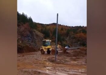 Shembje masive gurësh dhe dherash, bllokohet segmenti rrugor Pukë-Fushë Arrëz