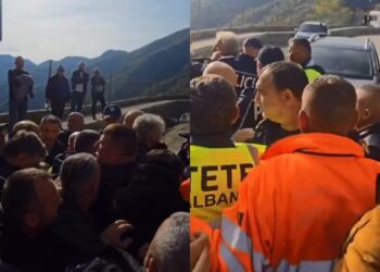 Protesta e minatorëve të Spaçit/ Deputeti i PS denoncon policinë: Sjellje brutale dhe e pa tolerueshme