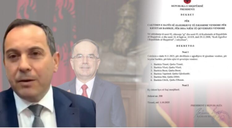 Dekreti i zgjedhjeve, flet juristi Jordan Daci: Presidenti Begaj ka konsumuar një shkelje të rëndë kushtetuese