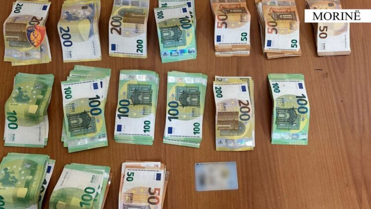 Nuk deklaroi mijëra euro në kufirin e Morinës, 38-vjeçarit i sekuestrohen paratë