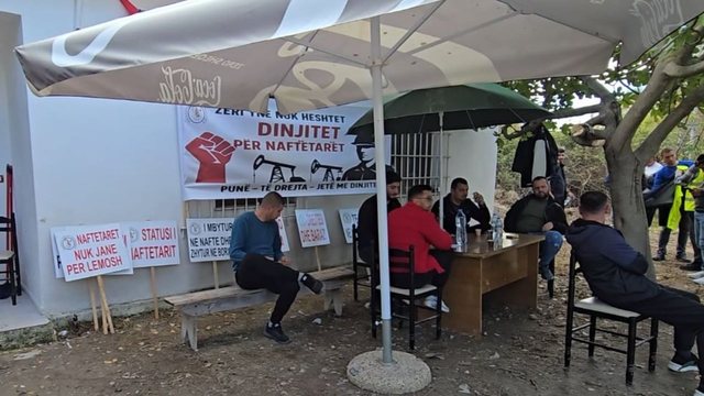 Grevë urie në sektorin e naftës, naftëtarët akuzojnë Bankers Petroleum për trajtim jo dinjitoz