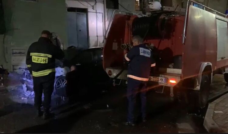 Shkrumbohet makina në Lezhë, policia nis hetimet