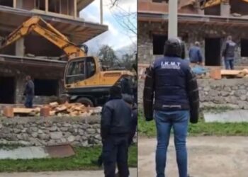 IKMT sërish në Theth, shemben 35 objekteve të tjera pa leje