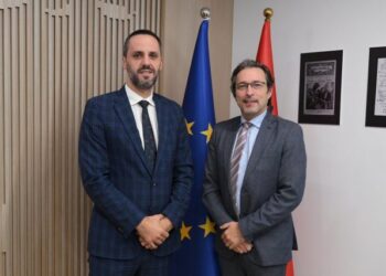 Ministri Lamallari takon ambasadorin italian Marco Alberti: Bashkëpunim për shtetin e së drejtës dhe integrimin europian