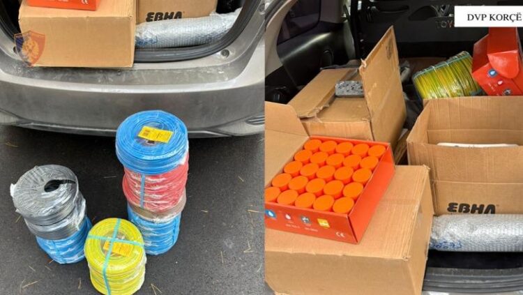 Kapet me mallra të kontrabanduara, policia arreston 53-vjeçarin në aksin Kapshticë-Bilisht