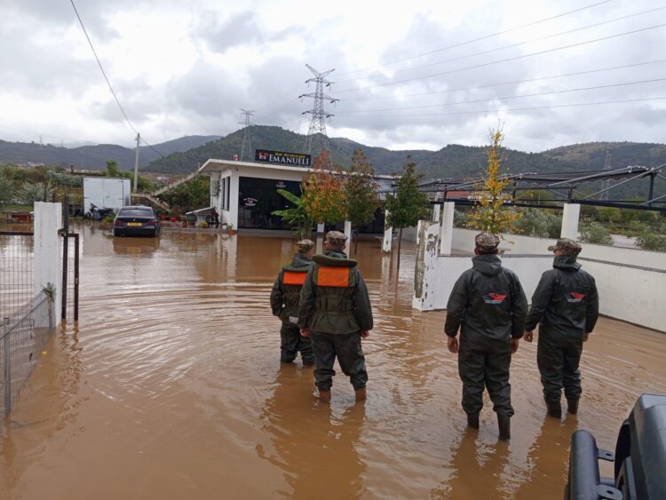 Qarku Shkodër më i prekur nga reshjet, Forcat e Armatosura në terren për menaxhimin e situatës