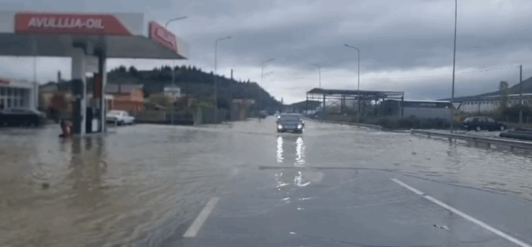 Reshjet e shiut përmbytin Shkodrën, ja zonat më të rrezikuara