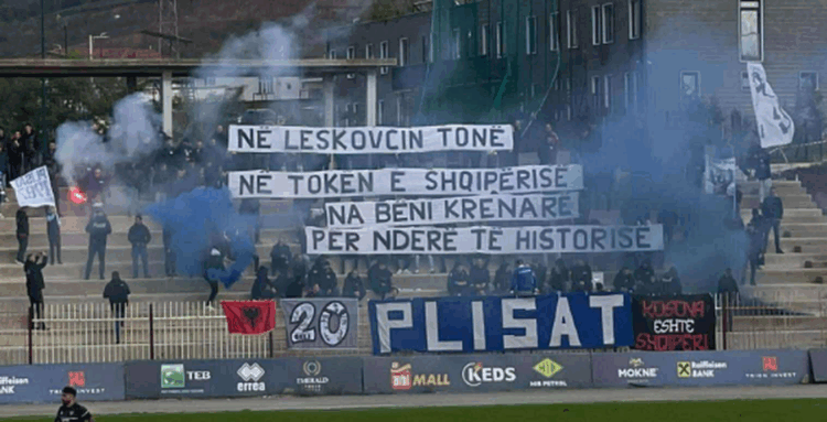 ‘Në Leskovcin tonë, në tokën e Shqipërisë…’, ‘Plisat’ motivojnë Kombëtaren për ndeshjen ndaj Serbisë