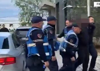 Fier/ Sekuestrohet armë zjarri, arrestohen dy persona. Në pranga drejtuesi i mjetit dhe pasagjerja që tentuan të largoheshin