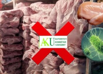Inspektimet zbuluan mijëra kilogramë mish dhe nënprodukte me salmonelë, AKU nuk informoi konsumatorin