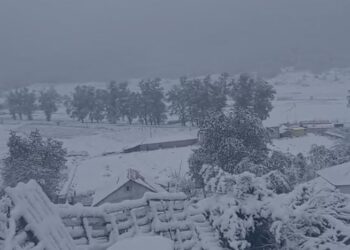 Borë e ngrica në Steblevë të Librazhdit/ Disa fshatra pa energji, rruga drejt Peshkopisë e kalueshme vetëm me zinxhirë