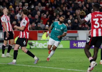 Liverpooli kap fundin, mundet edhe nga Brentford