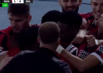 Shkëndija merr fitoren e parë në një kompeticion europian, triumfon ndaj Shelbourne