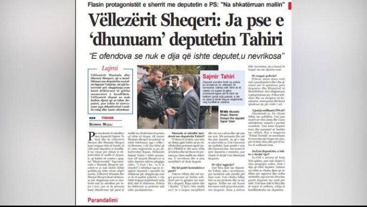 U plagos sot në atentatin e Rinasit, Muçi Shaljani 14 vite më parë përplasej me Sajmir Tahirin: E kujt i ha…se je deputet