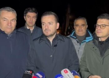 “Kemi çarje në disa nga argjinaturat e lumenjve” Ministri Salla nga Korça: Do të evidentohen dëmet e fermerëve