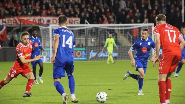 Drita e pathyeshme në Conference League, kampionët e Kosovës fitojnë në Irlandë