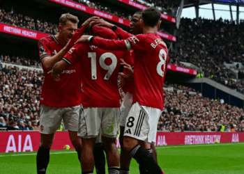 Thriller me gola në ndeshjen Manchester United dhe Tottenham Hotspur