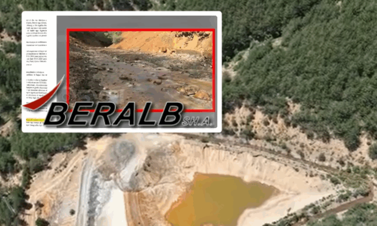 Katastrofë mjedisore në Fushë-Arrëz! “Beralb” ndot lumin Fan, tokat bujqësore dalin jashtë përdorimit