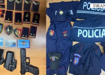 Mashtronte duke u hequr si efektiv policie – arrestohet 20-vjeçari në Kamëz