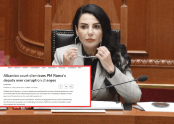 Jehonë ndërkombëtare, Reuters dhe Ekathimerini me artikuj për shkarkimin e Ballukut nga gjykata