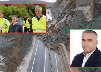 Artan Sako ndërtoi “Qukës- Qafë Plloçë” që u shemb, Gentian Gjyli i dha edhe 330 MLN lekë për mirëmbajtjen e saj