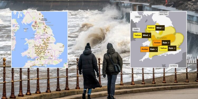 Britania në alarm për stuhinë ”Claudia”