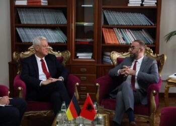 Bardhi pret ambasadorin gjerman: Vodhën zgjedhjet për të grabitur Shqipërinë