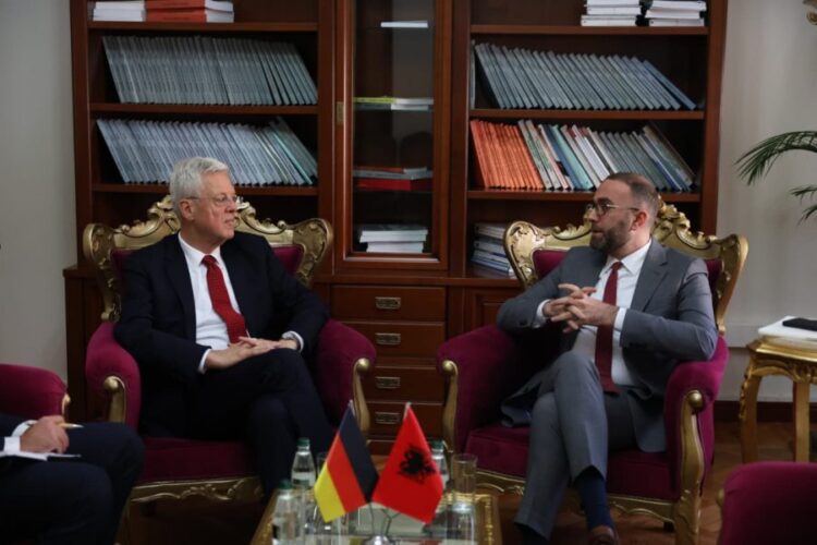 Bardhi pret ambasadorin gjerman: Vodhën zgjedhjet për të grabitur Shqipërinë