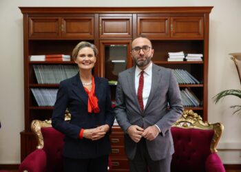 “SHBA mbetet  aleati ynë më i çmuar”, Bardhi me VanHorn: Shqipëria ka vetëm një rrugë, jo qeveri e karteleve të drogës…