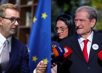 “Sulmoi Ambasadorin e BE”/ Berisha-Ballës: Trillim! I respektoj ambasadorët, por Shqipëria është mbi gjithçka